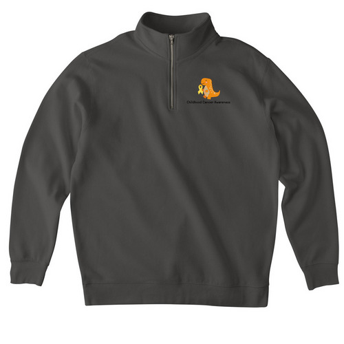 Stronger Together, a Asphalt Midweight Quarter Zip Pullover