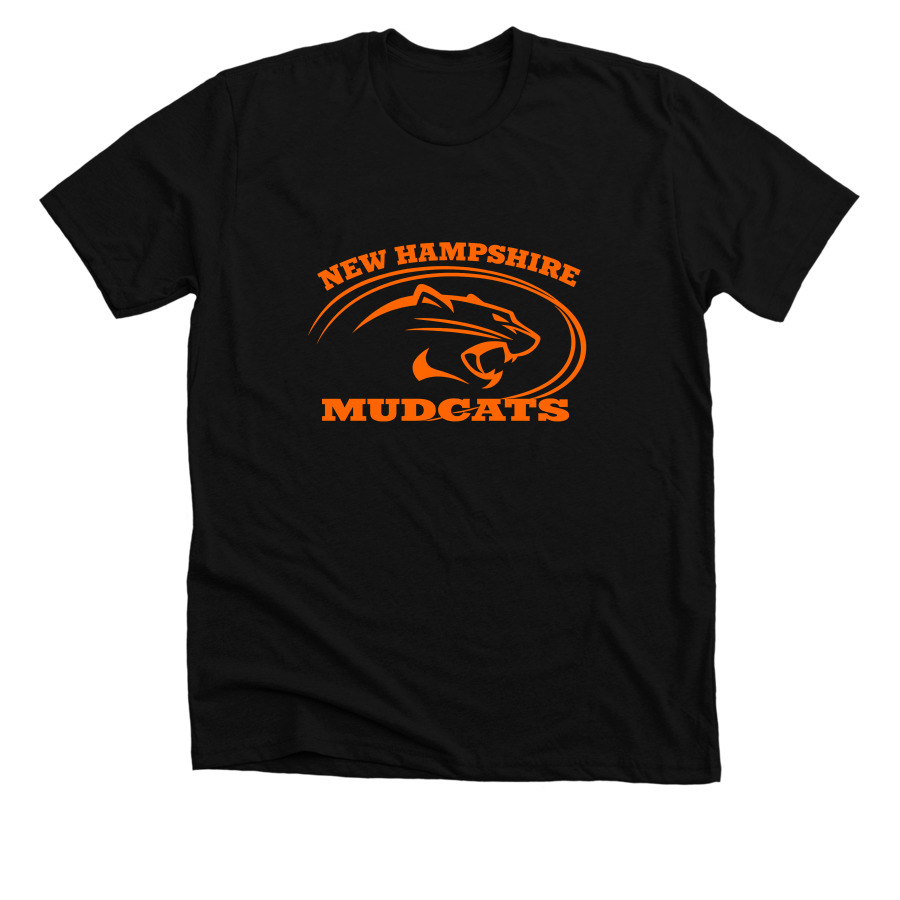 Mudcat Originals (BLK), a Solid Black Blend Premium Unisex Tee