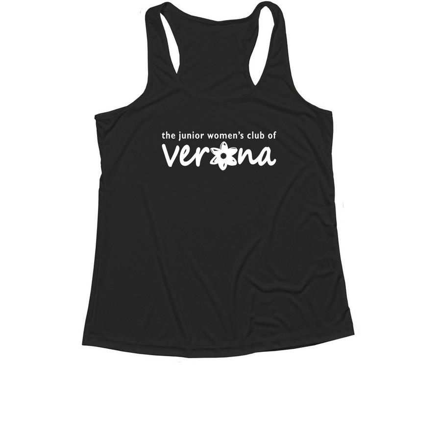 The Verona Juniors Classics Collection, a Black Women's Performance Tank