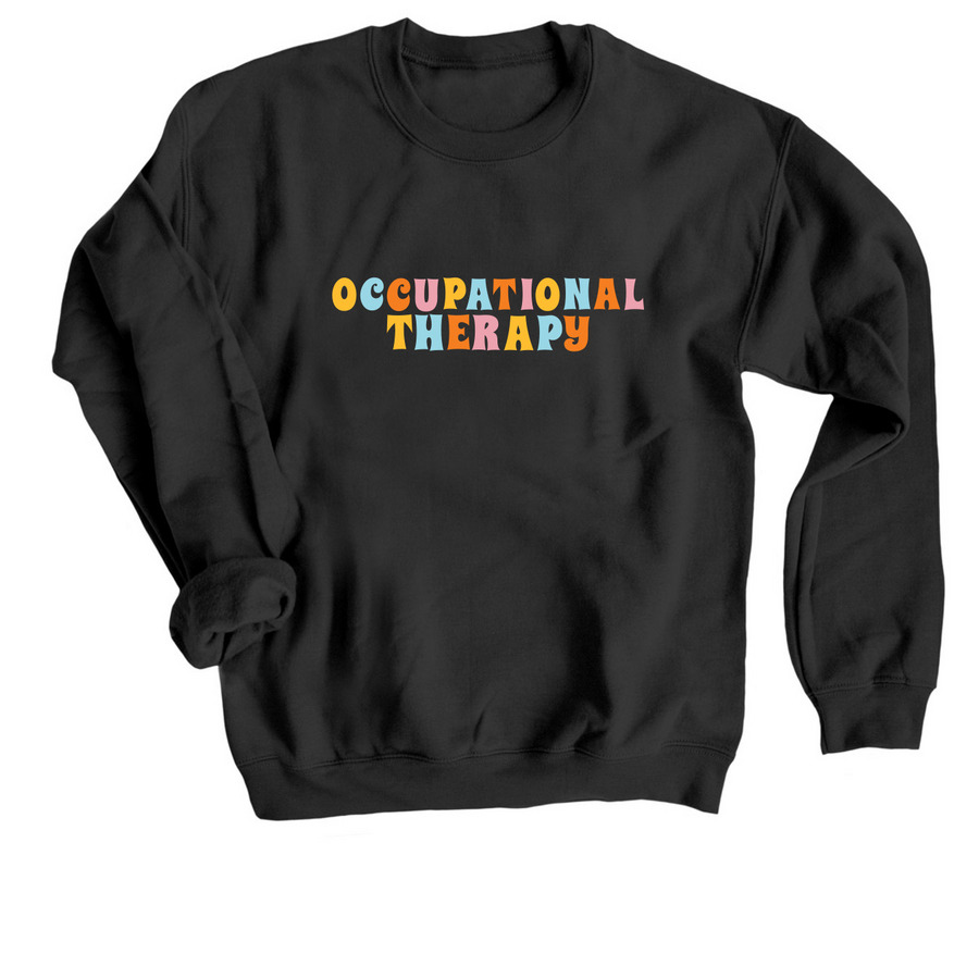 Brain Injury Recovery Foundation!&nbsp;, a Black Crewneck Sweatshirt