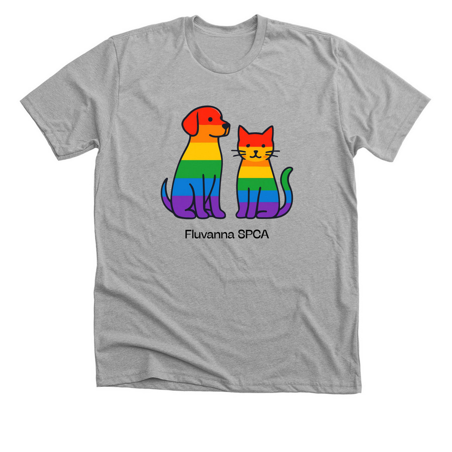 FSPCA Pride, a Athletic Heather Premium Unisex Tee
