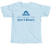Friends of the Ayer Library Store, a Chambray Comfort Colors Unisex Tee