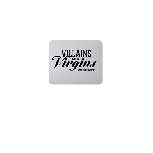 Villains and Virgins Mouse Pad, a White Full Color Mouse Pad