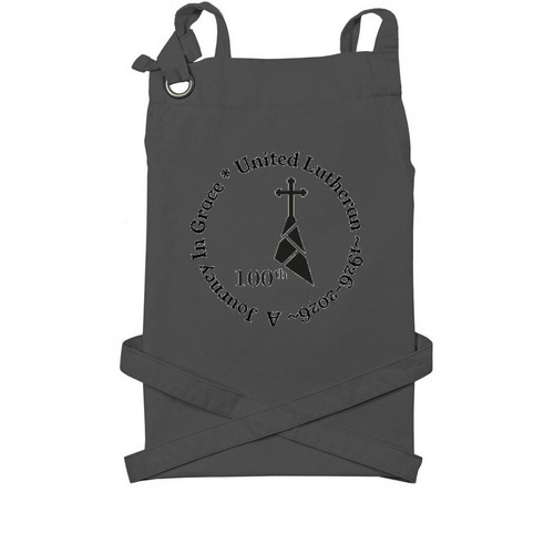 Aprons&nbsp;, a Dark Grey Cotton Canvas Pocket Apron
