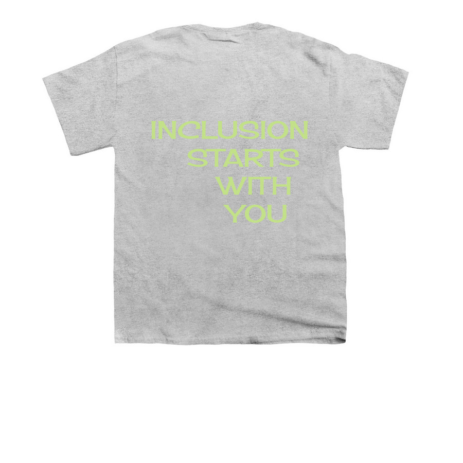 Studio Spencer, a Sport Grey Youth Unisex Tee (back-view)