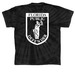 FPDA Allegedly, a Black Classic Tie Dye Tee (back-view)