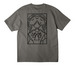 Mountain Declination, a Asphalt Unisex Heavyweight Tee (back-view)