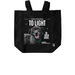 From Darkness to Light - Lionel's Story, a Black Recycled Cotton Tote Bag