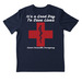 Sutter Roseville ER, a College Navy Nike Dri-FIT Jersey Blend Performance Tee (back-view)