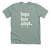 Greer Family Adoption Fundraiser, a Heather Sage Premium Unisex Tee