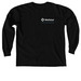 Georgia Cancer Center, a Black Comfort Colors Long Sleeve Tee