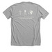 FBCR Students Merch, a Athletic Heather Premium Unisex Tee (back-view)