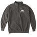 160 Logo (White Outline)- Left Chest&nbsp;, a Pepper Comfort Colors Quarter Zip Pullover