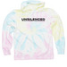 "Accountability Cult Dropout" (BLACK), a Sunset Swirl Tie Dye Pullover Hoodie