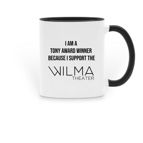 Tony Award Winning Mug, a Black Two-Tone Ceramic Mug