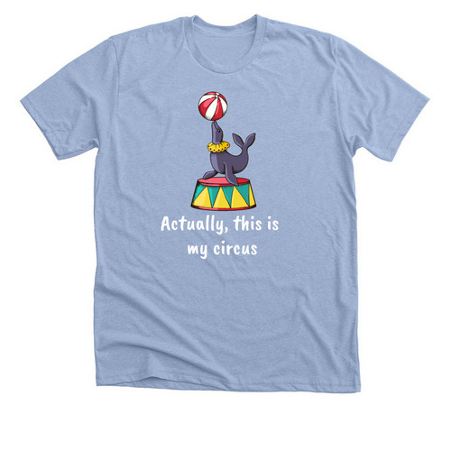 ACP 12 Week of the Nurse, a Heather Baby Blue Premium Unisex Tee