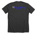 ThE INtErNet iS a fAd, a Dark Grey Heather Premium Unisex Tee (back-view)