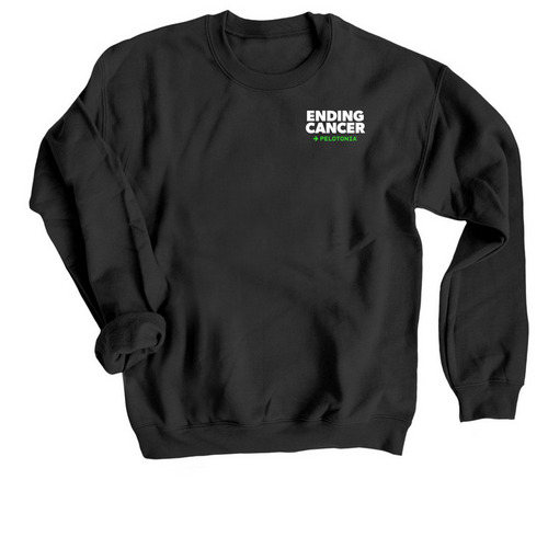 OSU Emergency Department Pelotonia 2024, a Black Crewneck Sweatshirt