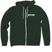 CERT Zip-Up Hoodies, a Heather Forest Zip Up Hoodie
