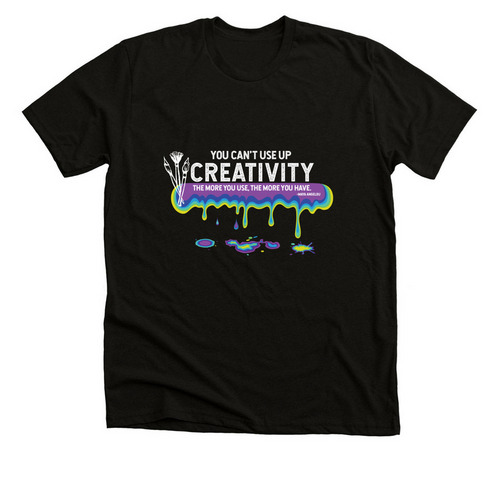 Limited Edition Infinity Shirts, a Solid Black Blend Premium Unisex Tee