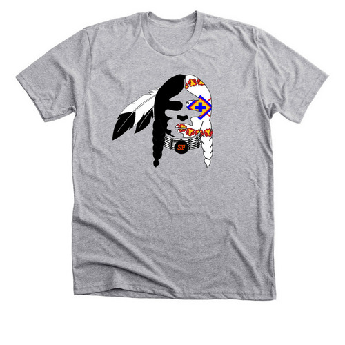 SFIS Tribal Shirt, a Athletic Heather Premium Unisex Tee