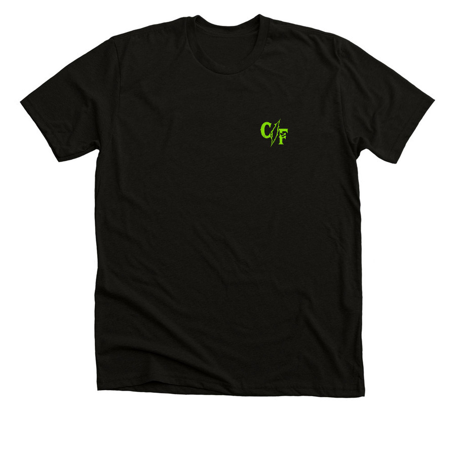 No Desire To Fit In, a Black Heather Premium Unisex Tee