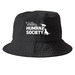Valley Humane Bucket Hats, a Black Printed Bucket Hat