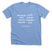 Birthplace, a Heather Carolina Blue Premium Unisex Tee