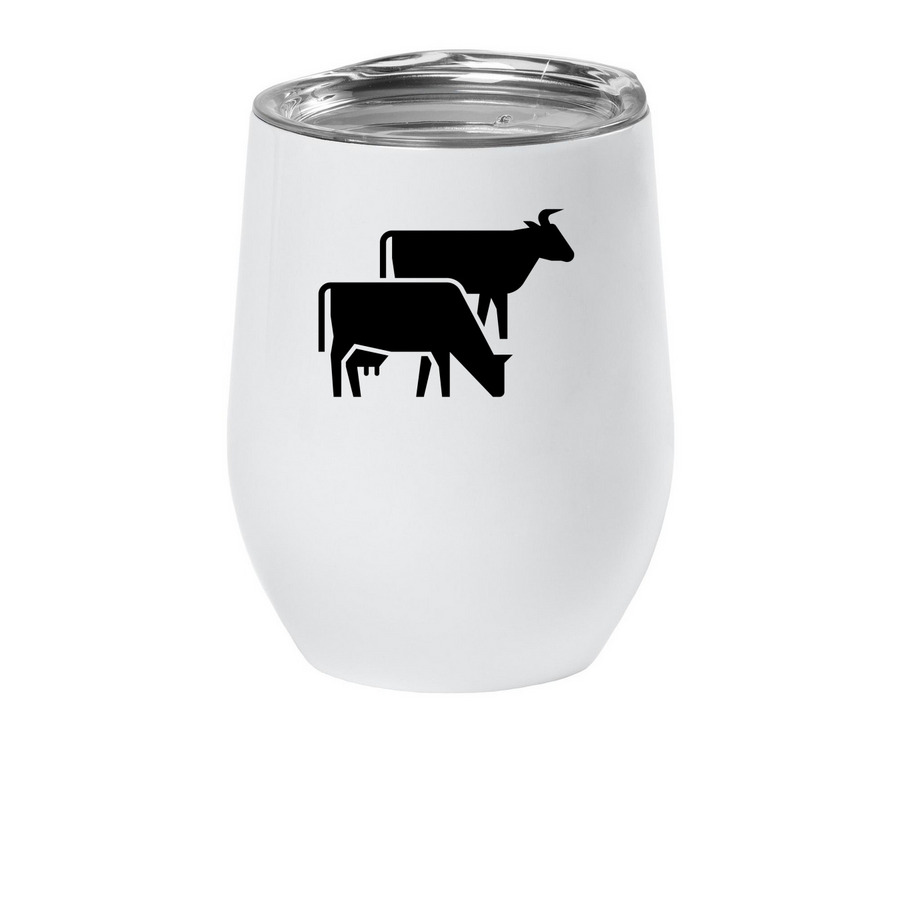 Coffee Mug, a White Insulated Wine Cup