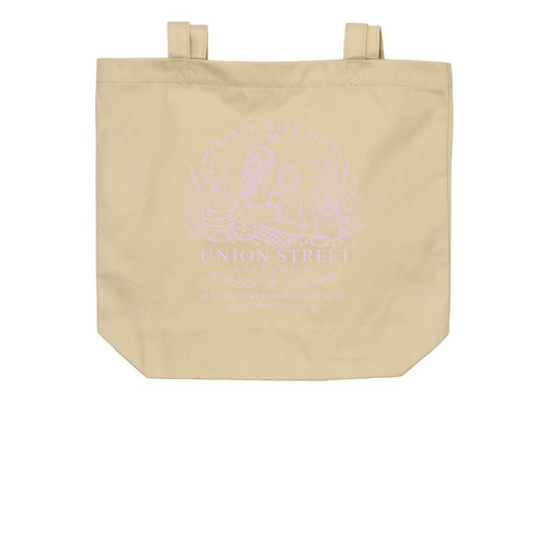 Union Street Cookie Bag, a Oyster Organic Cotton Tote Bag
