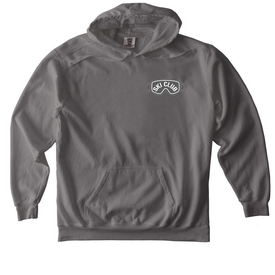 State College Comfort Colors, a Grey Comfort Colors Pullover Hoodie
