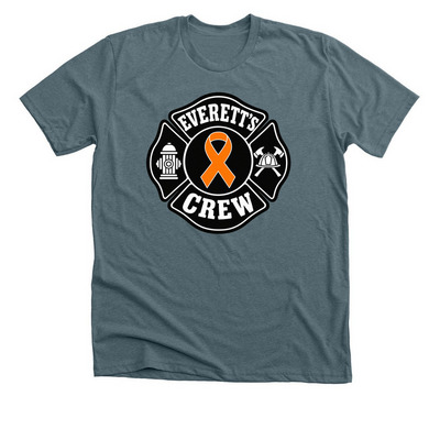 Everett?s Crew, a Heather Slate Premium Unisex Tee