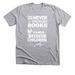 Dolly Parton Quote, a Athletic Heather Premium Unisex Tee