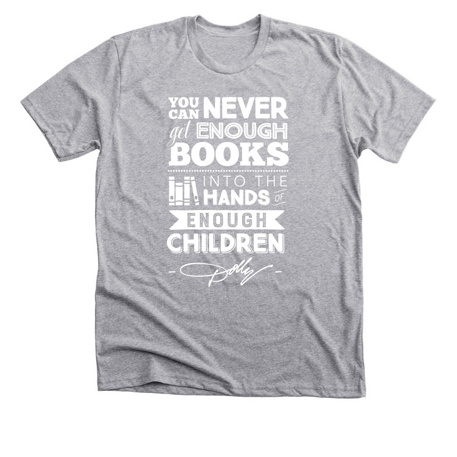 Dolly Parton Quote, a Athletic Heather Premium Unisex Tee