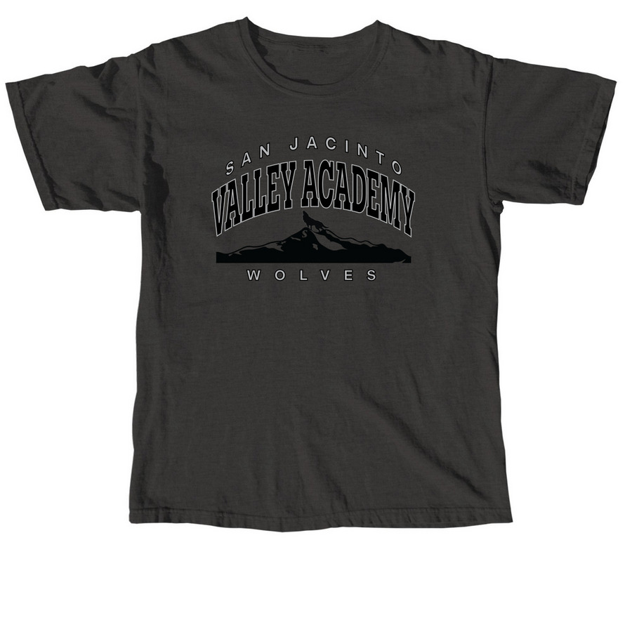 SJVA Mountain, a Pepper Comfort Colors Unisex Tee