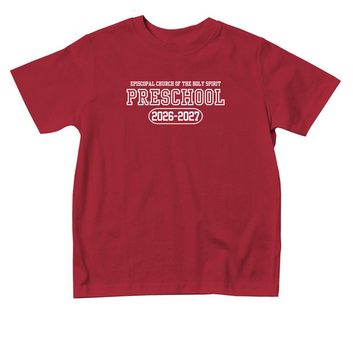 Preschool (Toddler)&nbsp;S(2T)M(3T)L (4T)XL(5/6T), a Red Toddler Tee