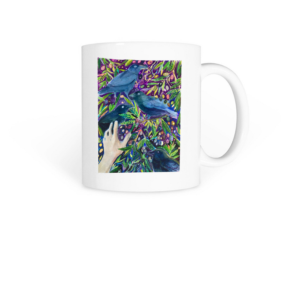 Elija by Dan White, a White Coffee Mug