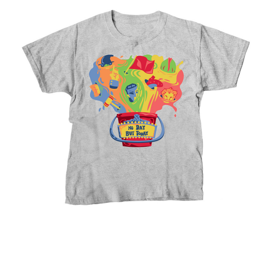 Red Bucket Donation, a Sport Grey Youth Unisex Tee