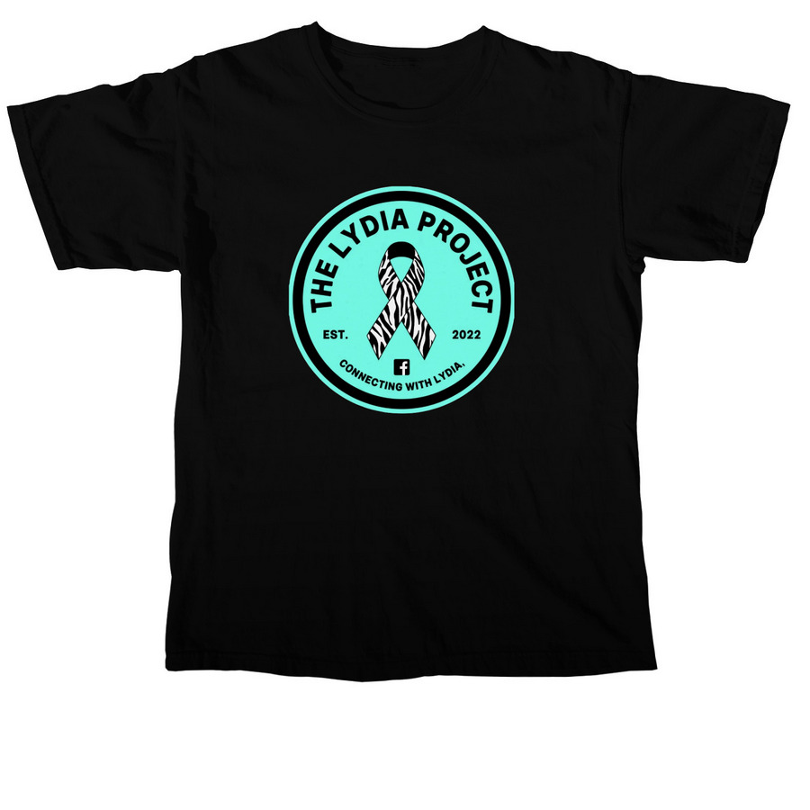 The Lydia Project Fundraiser, a Black Comfort Colors Unisex Tee