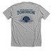 Preparing for Tomorrow, a Athletic Heather Premium Unisex Tee (back-view)