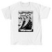 PRIDE FOREVER III (black design on front), a White Classic Unisex Tee