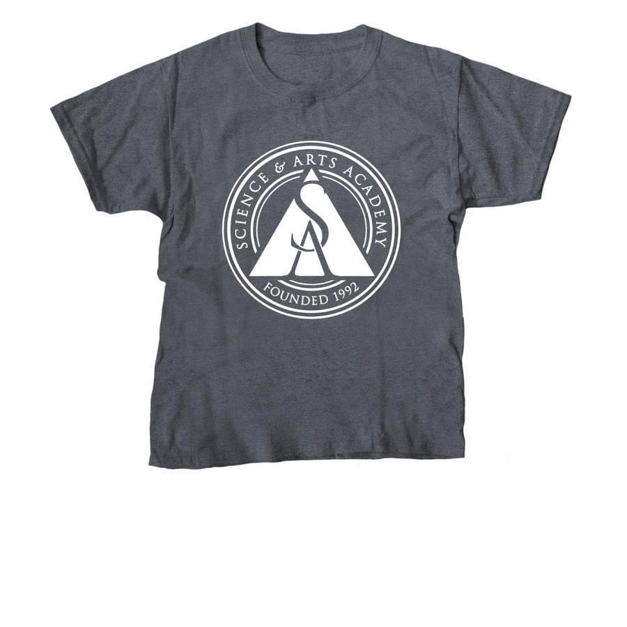 SAA Emblem | Youth, a Dark Heather Youth Unisex Tee