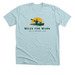 Miles for Mark, a Heather Ice Blue Premium Unisex Tee