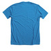 pli? tendu d?gag? every day shirt, a Neon Blue Premium Unisex Tee (back-view)