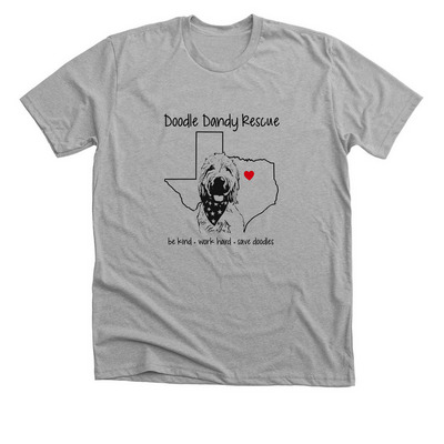 Signature Logo (Black), a Athletic Heather Premium Unisex Tee