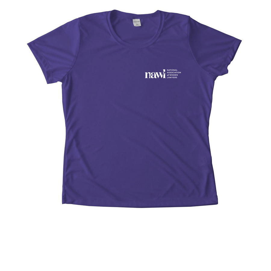 Sport Tee and Quarter Zips, a Purple Women's Performance Tee