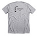 Dear Cancer, _____, a Athletic Heather Premium Unisex Tee (back-view)