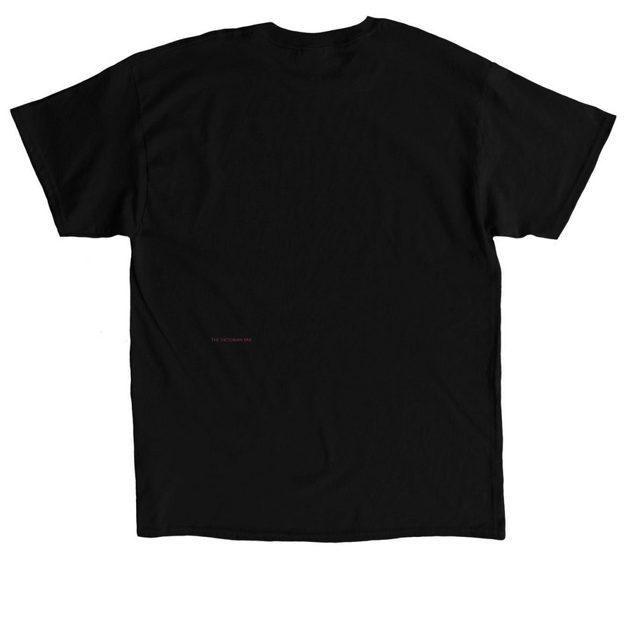 Victorian era&nbsp;, a Black Classic Unisex Tee (back-view)