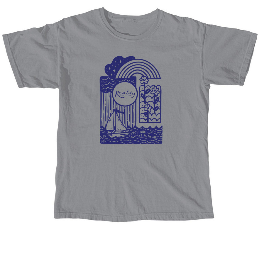 Reality Retreats Summer tee 2026, a Granite Comfort Colors Unisex Tee