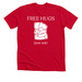 Free Hugs: You Are Seen, Loved & You Matter, a Solid Red Blend Premium Unisex Tee
